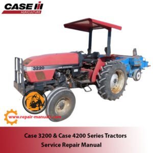 Case 3200 & 4200 Series Tractors service repair manual, providing essential guidelines for maintenance and repairs
