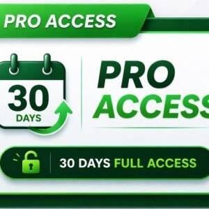 Pro Access - Membership for 30 Days