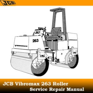 Service Repair Manual for JCB Vibromax 263 Roller, showcasing detailed diagrams and instructions for effective repairs