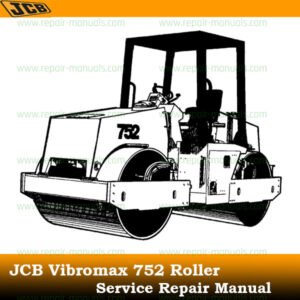 Service Repair Manual for JCB Vibromax 752 Roller, showcasing essential maintenance and repair information