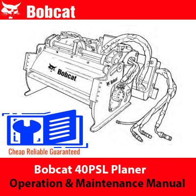Bobcat 40PSL Planer