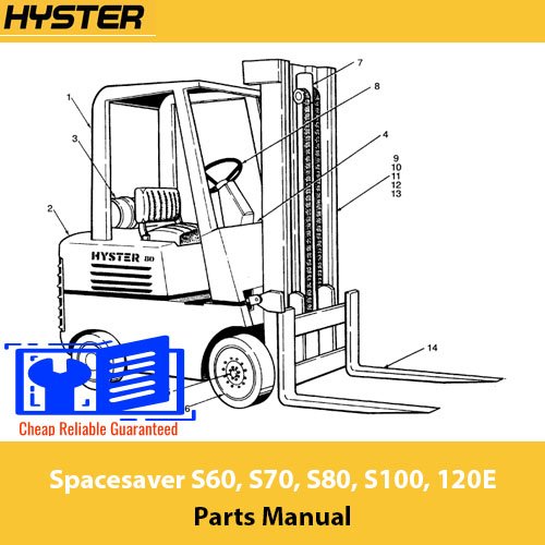Hyster s60 Hyster s70 Hyster s80 hyster s100 hyster s120e