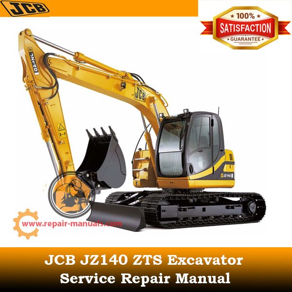 Detailed service and repair manual for the JCB JZ140 ZTS excavator