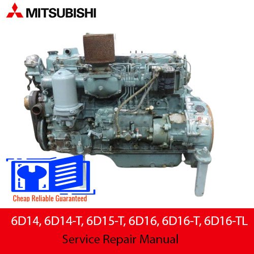 mitsubishi 6d14 engine manual