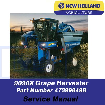 New Holland service repair manual