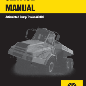 New Holland AD300 dump truck