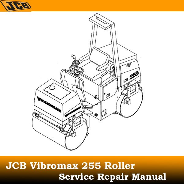 Comprehensive service manual for JCB Vibromax 255 Roller
