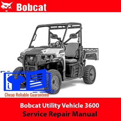 bobcat 3600 service manual