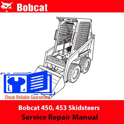 bobcat 453 service manual pdf