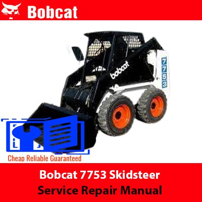 bobcat 7753 service manual pdf