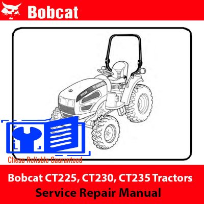 bobcat ct235 service manual pdf