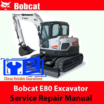 bobcat e80 service manual