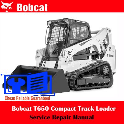 bobcat t650 service manual pdf