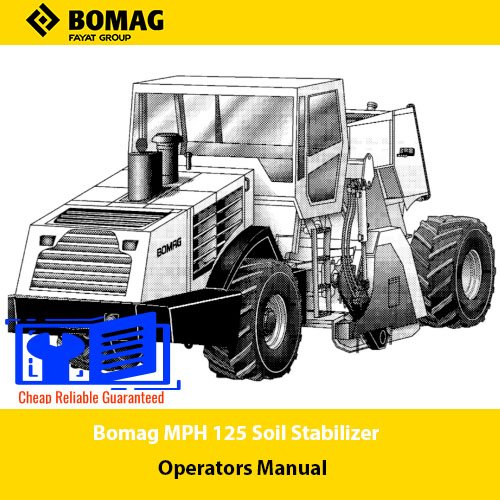 bomag roller operators manual