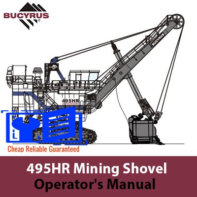 bucyrus 495hr shovel