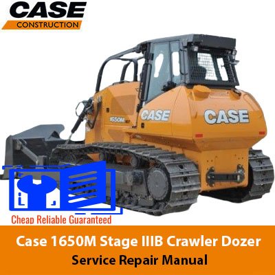 Case 1650M Stage IIIB Crawler Dozer Service Repair Manual