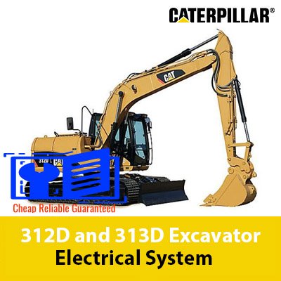 caterpillar 312d excavator