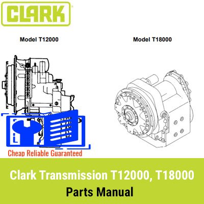 clark 18000 powershift transmission parts