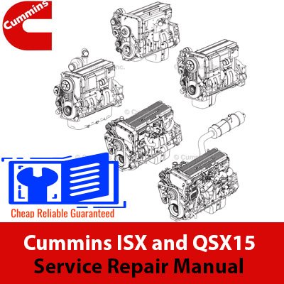 cummins qsx15 repair manual