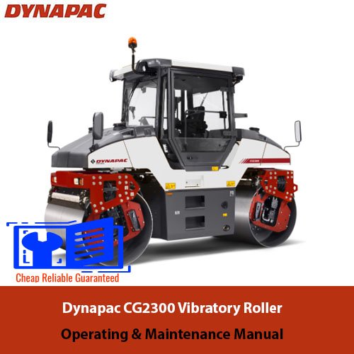 dynapac operator's manual