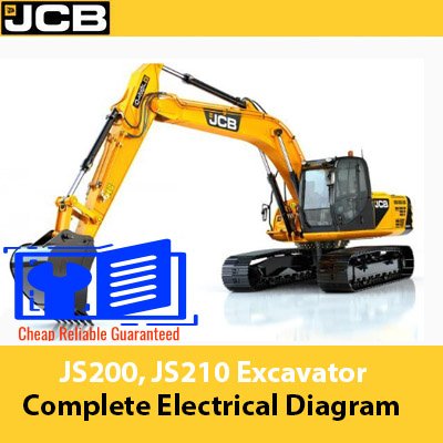 jcb js200 parts manual pdf