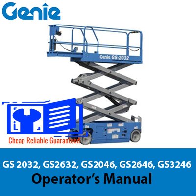 genie gs 2632 manual