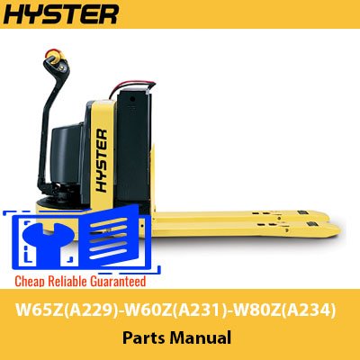 hyster forklift parts manual