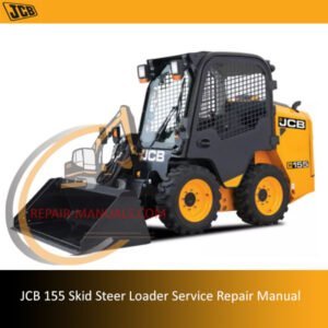 Service Repair Manual for JCB 190T Skid Steer Loader, showcasing diagrams and maintenance instructions