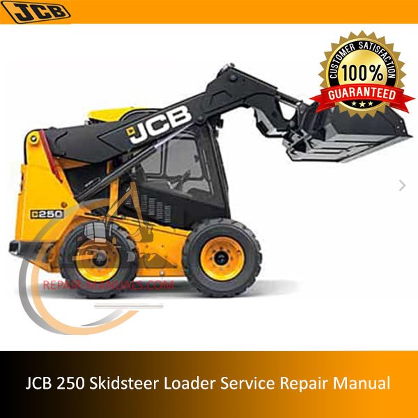 Service repair manual for JCB 250 Skidsteer Loader
