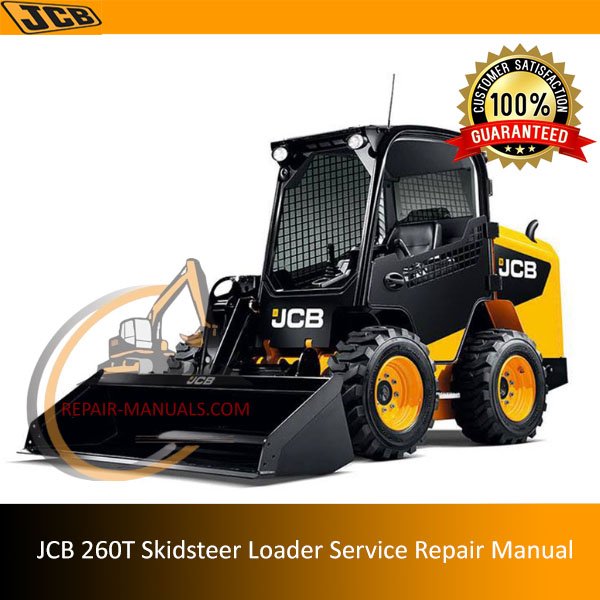 Service repair manual for JCB 260T Skidsteer Loader