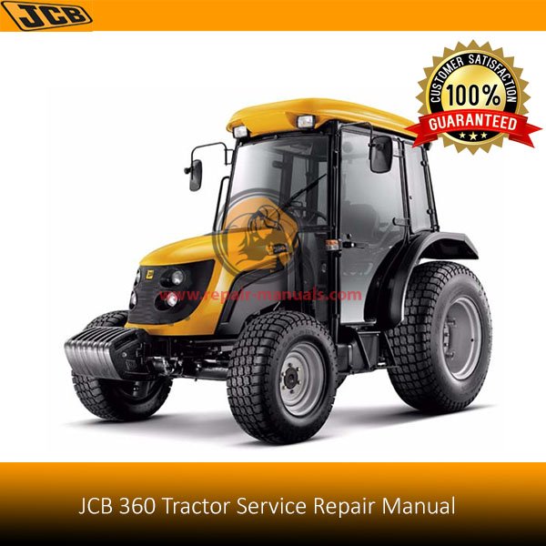 Service repair manual for JCB 360 tractor