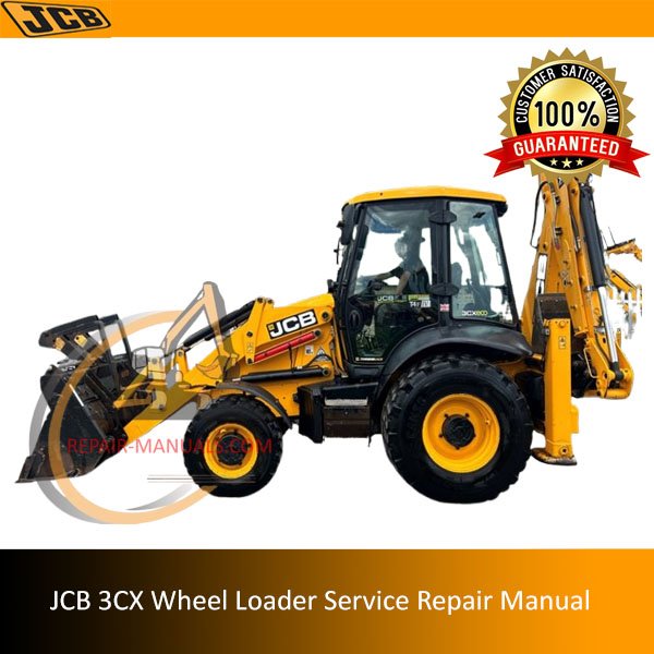 Service repair manual for JCB 3CX Backhoe Loader