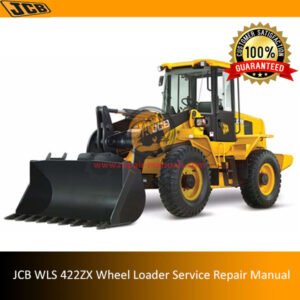 Service Repair Manual for JCB 422ZX Wheel Loader, showcasing diagrams and maintenance instructions