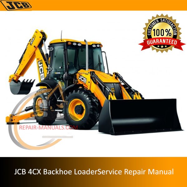 Comprehensive service manual for JCB 4CX Backhoe Loader