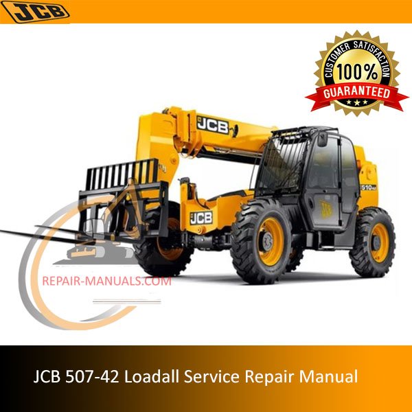 Service repair manual for JCB 507-42 Loadall