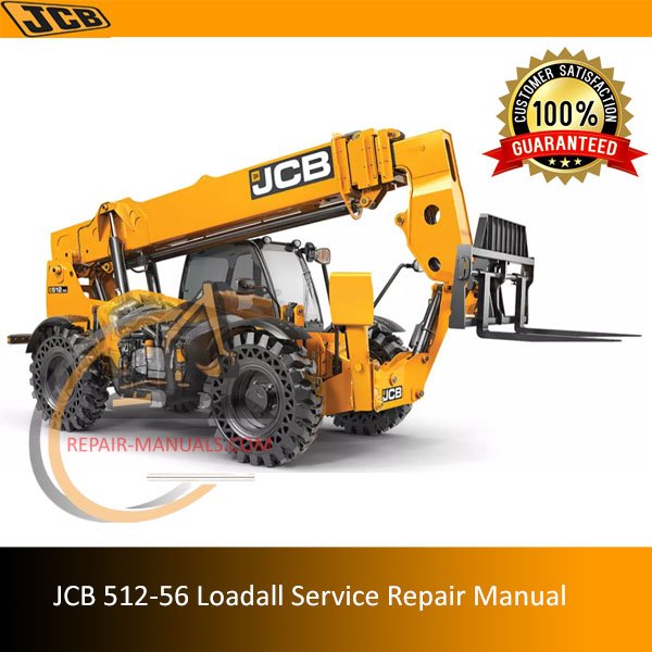 Service repair manual for JCB 512-56 Loadall