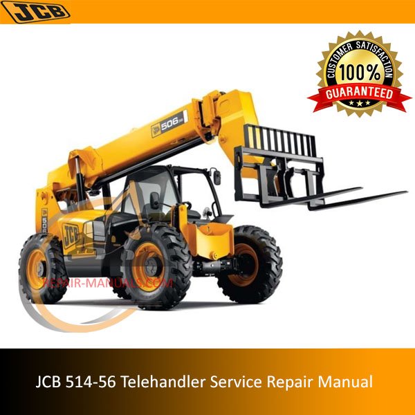 The JCB 514-56Telehandler Service Repair Manual provides essential information for maintenance and repairs. It covers troubleshooting