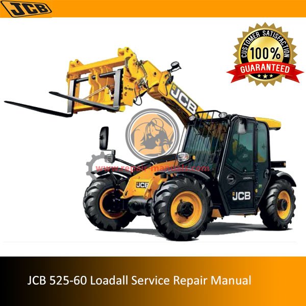 Service repair manual for JCB 525-60 Loadall