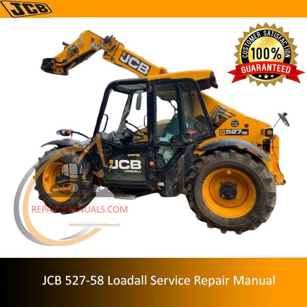 Service repair manual for JCB 527-58 Loadall