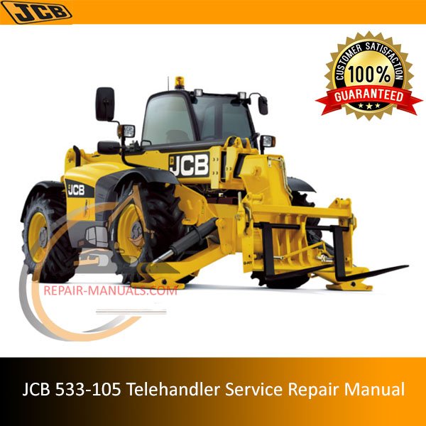 Service repair manual for JCB 533-105 Telehandler