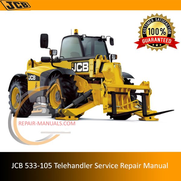 Service repair manual for JCB 533-105 Telehandler
