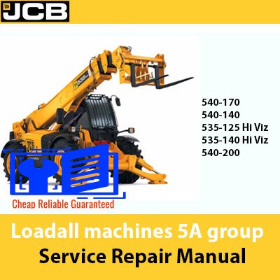 jcb telehandler workshop manual