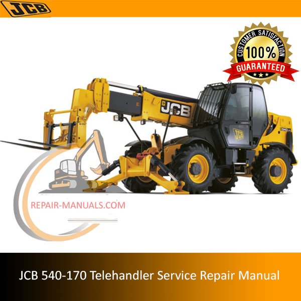 JCB 540-170 Telehandler Service Repair Manual