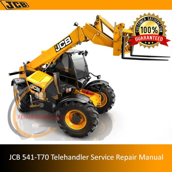 Service repair manual for JCB 541-70 Telehandler