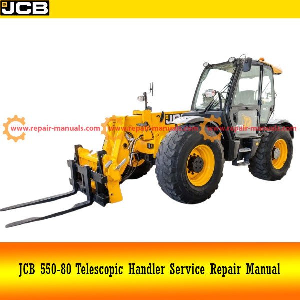 Service manual for JCB 550-80