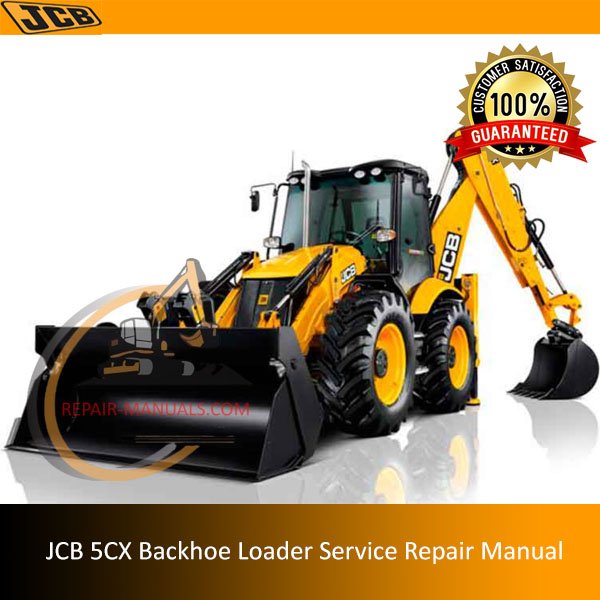 Comprehensive service manual for JCB 5CX Backhoe Loader