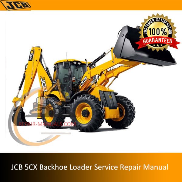 Comprehensive service manual for JCB 5CX Backhoe Loader