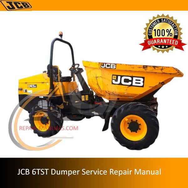 JCB 6TST Dumper Service Repair Manual