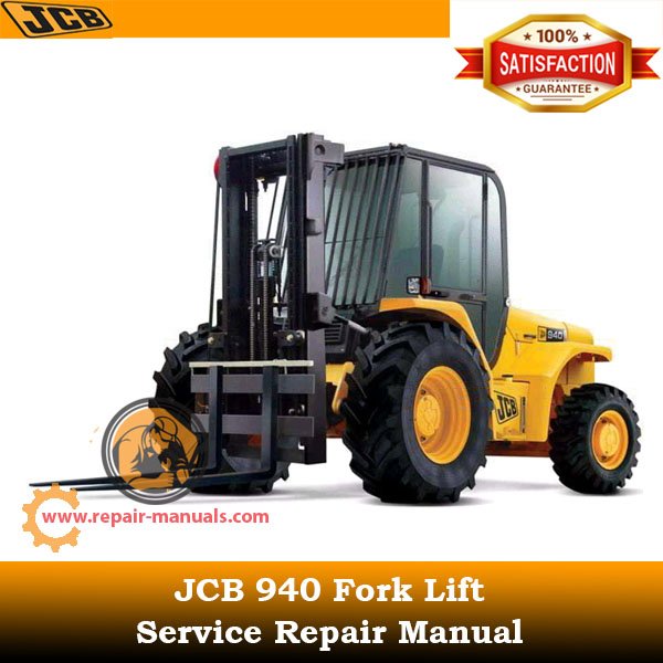 Service repair manual for JCB 940 Fork Lift