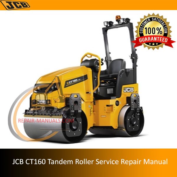 Comprehensive service manual for JCB CT160 Tandem Roller